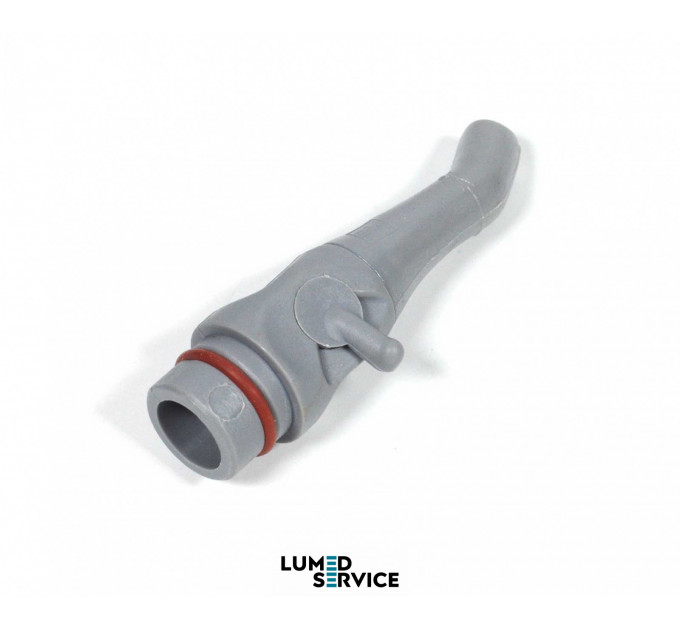 Накінечник слинотяга  пластик з кутовою спідницею для стоматологічної установки