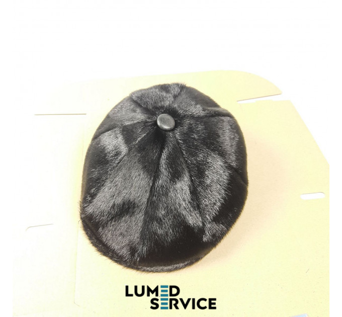 Чоловіча хутряна кепка з хутра нерпи "Восьмиклинка"