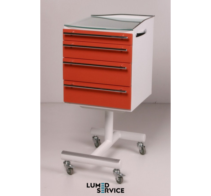 Столик Panmed ПАНОК-СОЛО 400 5.1-5.6 40*40 см для стоматологічного кабінету