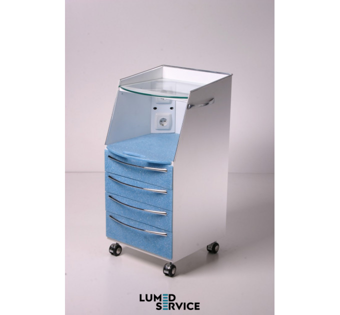 Тумба мобільна Panmed Master Shimma 40х40 см для стоматологічного кабінету