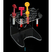 Підставка 25 шприців прозора для стоматологічних фотополімерних композитів