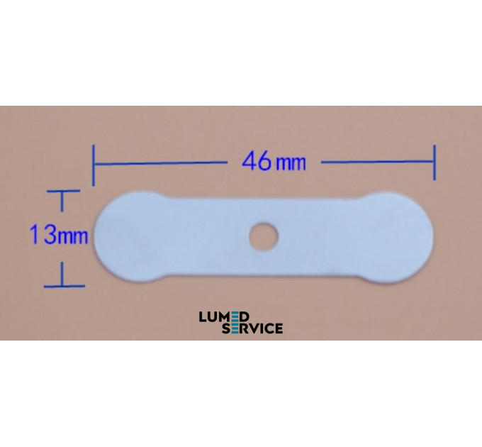 Пластина 46*13 мм впускного випускного клапана для безмасляного компресора