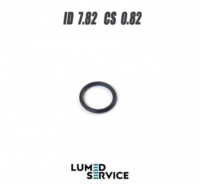 Кільце ущільнювальне 8,0×0,5 мм NBR для стоматологічного обладнання