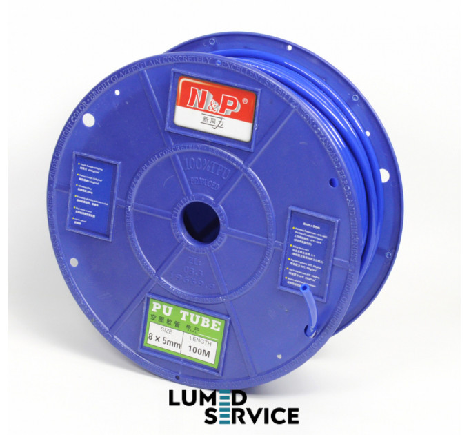 Шланг поліуретановий 5*8 мм пневматичний  для стоматологічної установки