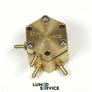 Клапан водно-притискний шестикутна для стоматологічної установки