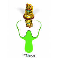 Дзеркало зуб зелене акрил оглядове для пацієнта