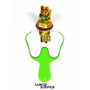 Дзеркало зуб зелене акрил оглядове для пацієнта