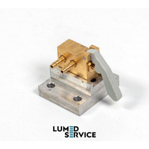 Клапан вибору інструментів білий язичок при натисканні відчиняється штуцера збоку для стоматологічної установки