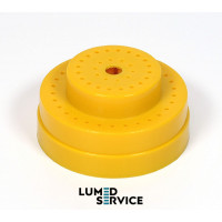 Підставка Китай жовта для борів та фрез кругла з кришкою