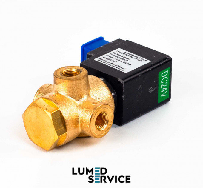 Клапан електромагнітний 24В DC 1/8 триходовий для стоматологічного автоклава