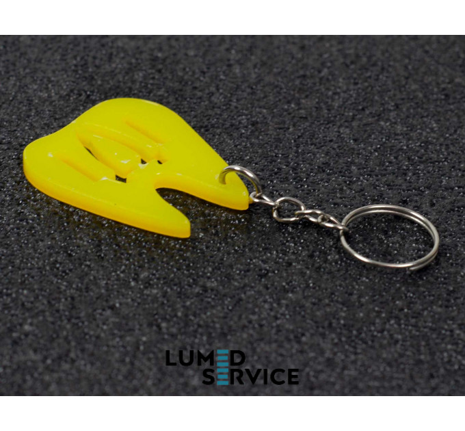 Брелок зубний набір 10 шт колір асорті випадковий акрил