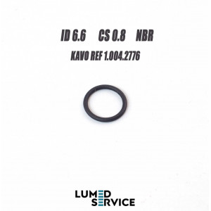 Кільце ущільнювальне 6,6×0,8 мм NBR для KAVO (Ref. 1.004.2776)