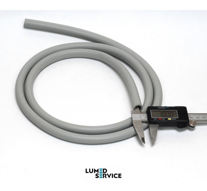 Шланг пилососа D10 мм силіконовий для аспіраційної системи стоматологічної установки