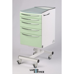 Столик Panmed ПАНОК-СОЛО 400  long 11.1-11.6 40*40 см для стоматологічного кабінету