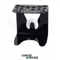 Підставка 25 шприців +3 баночки чорна для стоматологічних фотополімерних композитів