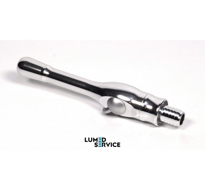 Накінечник пилотяга  метал з краном на шланг 10 мм для стоматологічної установки