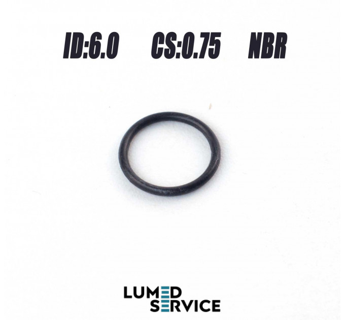 Кільце демпферне 6,0х0,75 мм  для турбінного наконечника