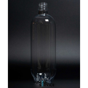 Пляшка системи чистої води 0,6 л прозора на тиск до 6 бар для стоматологічної установки 