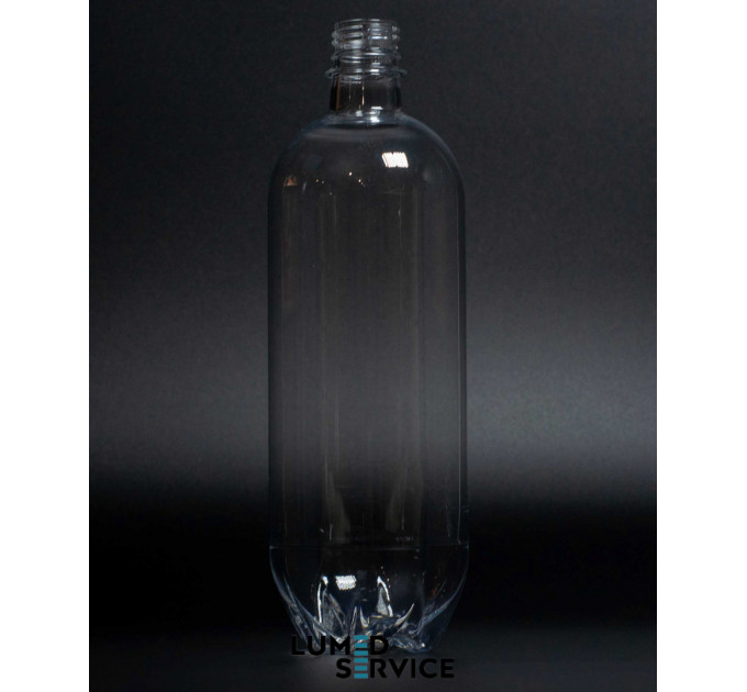 Пляшка системи чистої води 0,6 л прозора на тиск до 6 бар для стоматологічної установки 