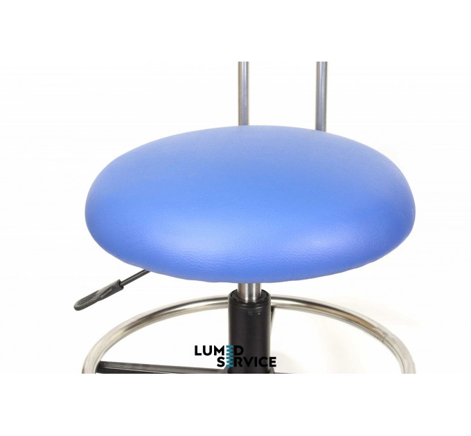 Стілець А03 висота 51-63 см з кільцем для асистента та стоматолога