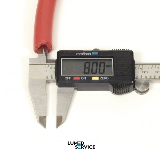 Шланг 8*15 мм силіконовий посилений для автоклаву