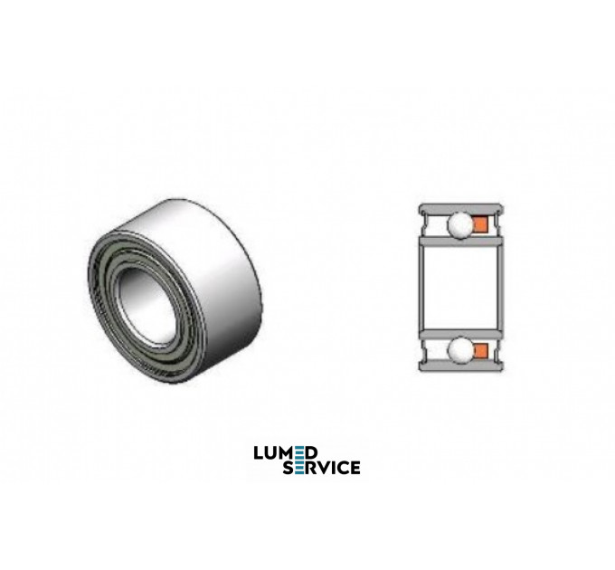 2,38*4,76*2,38 сталь/ сепаратор Torlon/ Німеччина підшипник для валів стоматологічних наконечників 